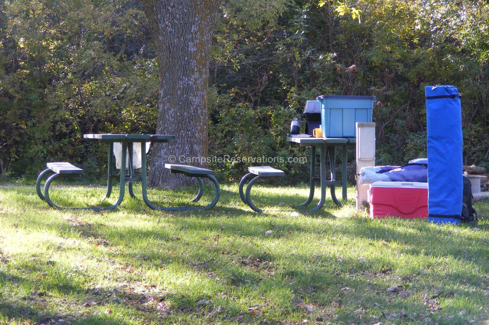 Campsite 182 in Marble Beach State Park Campground at Marble Beach
